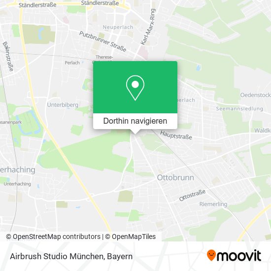 Airbrush Studio München Karte