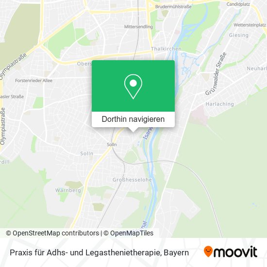Praxis für Adhs- und Legasthenietherapie Karte