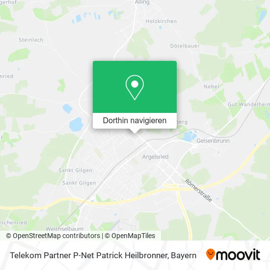 Telekom Partner P-Net Patrick Heilbronner Karte