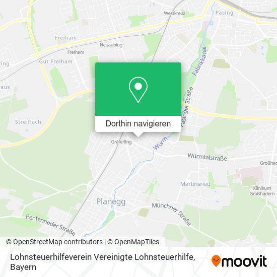 Lohnsteuerhilfeverein Vereinigte Lohnsteuerhilfe Karte