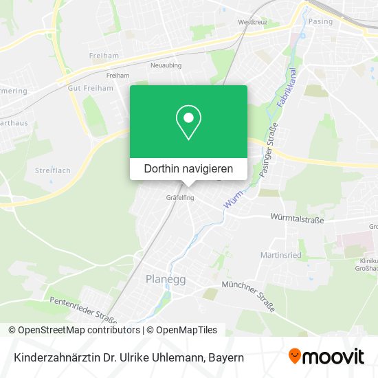 Kinderzahnärztin Dr. Ulrike Uhlemann Karte