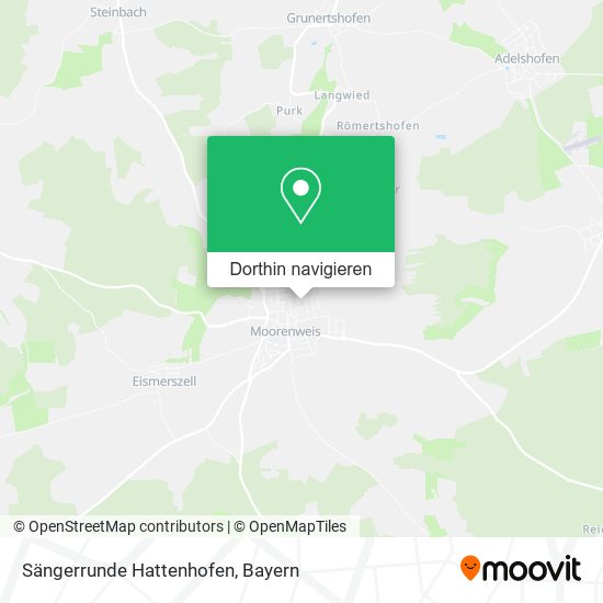 Sängerrunde Hattenhofen Karte