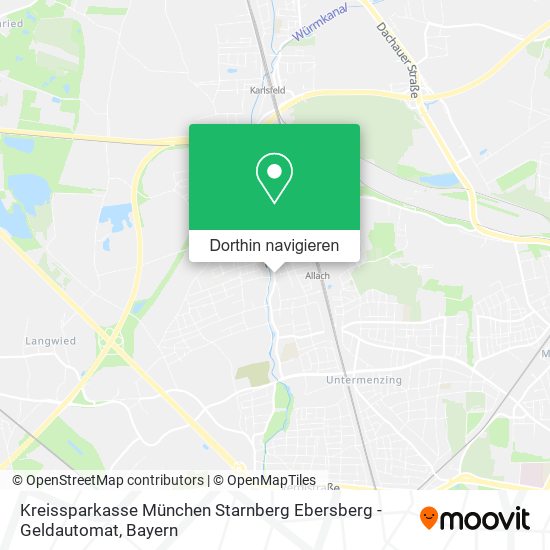 Kreissparkasse München Starnberg Ebersberg - Geldautomat Karte