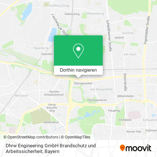 Dhrw Engineering GmbH Brandschutz und Arbeitssicherheit Karte