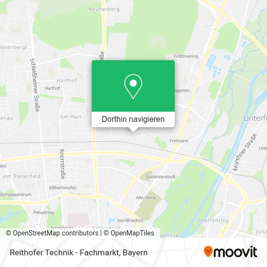 Reithofer Technik - Fachmarkt Karte