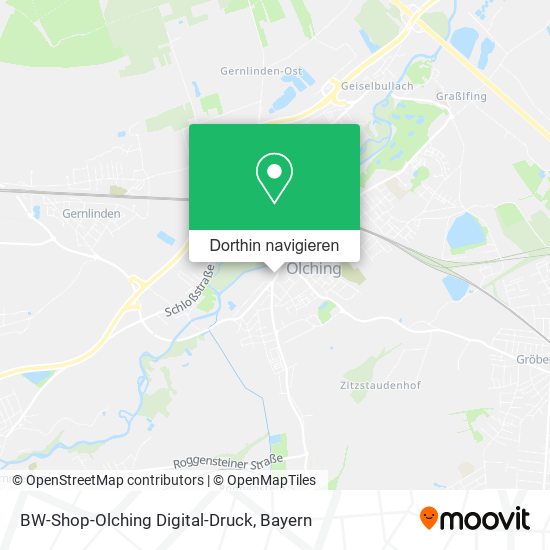 BW-Shop-Olching Digital-Druck Karte