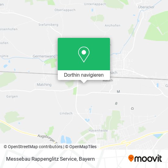 Messebau Rappenglitz Service Karte