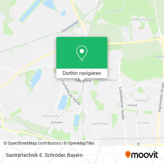 Sanitärtechnik E. Schröder Karte