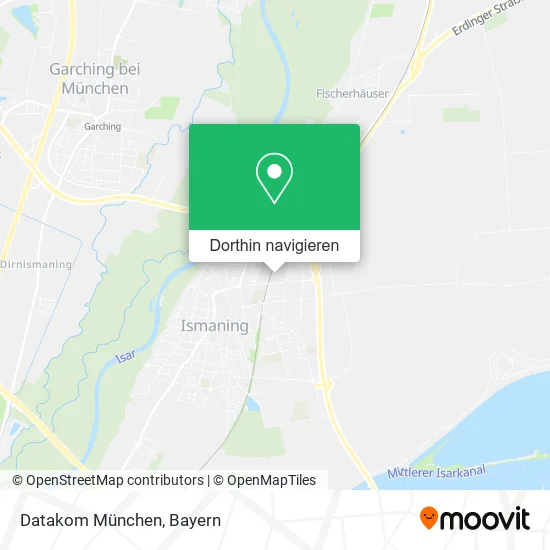 Datakom München Karte