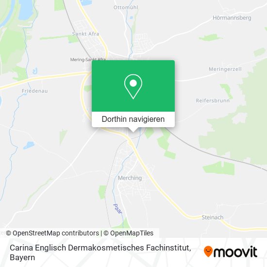 Carina Englisch Dermakosmetisches Fachinstitut Karte