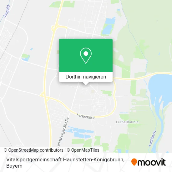 Vitalsportgemeinschaft Haunstetten-Königsbrunn Karte