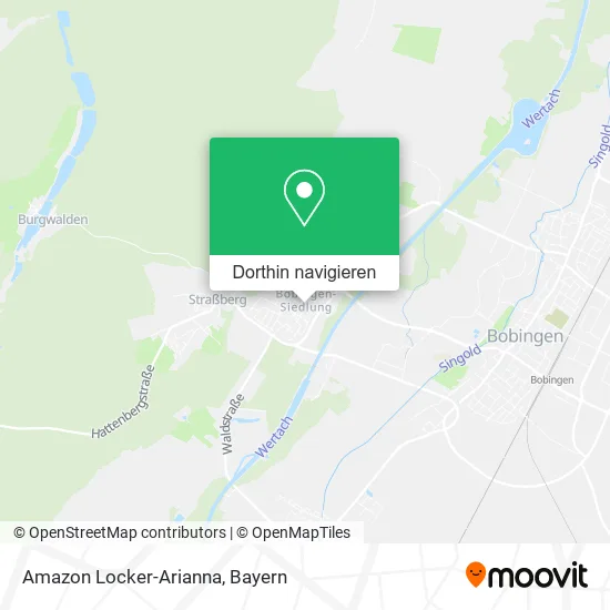 Amazon Locker-Arianna Karte