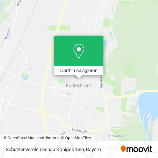 Schützenverein Lechau Königsbrunn Karte