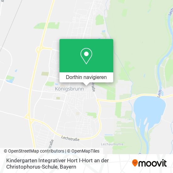 Kindergarten Integrativer Hort I-Hort an der Christophorus-Schule Karte