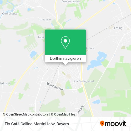 Eis Café Cellino Martini Icöz Karte