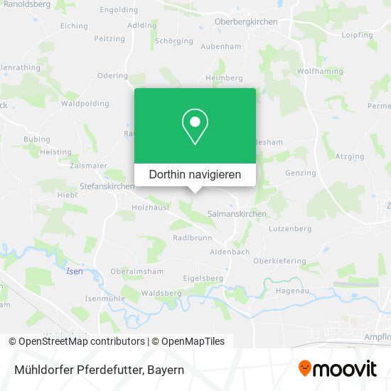 Mühldorfer Pferdefutter Karte