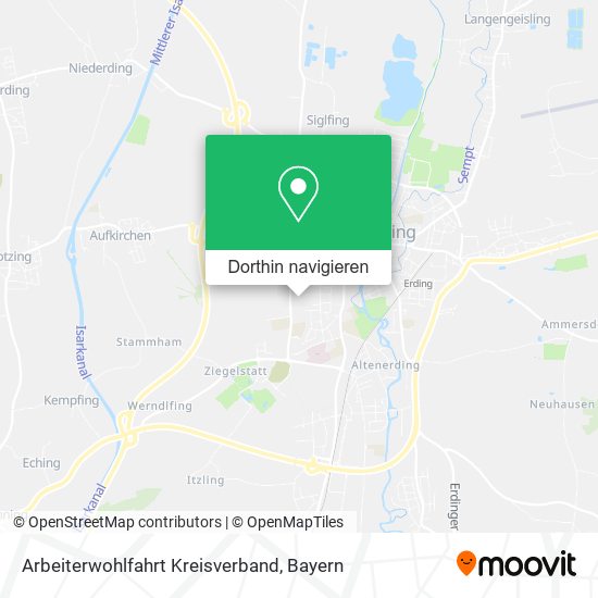 Arbeiterwohlfahrt Kreisverband Karte