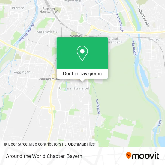 Around the World Chapter Karte