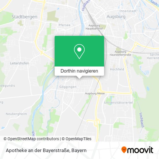 Apotheke an der Bayerstraße Karte