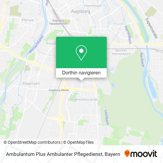 Ambulantum Plus Ambulanter Pflegedienst Karte