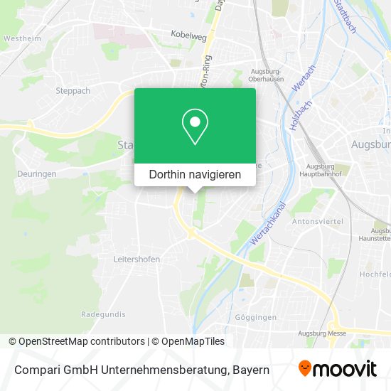 Compari GmbH Unternehmensberatung Karte