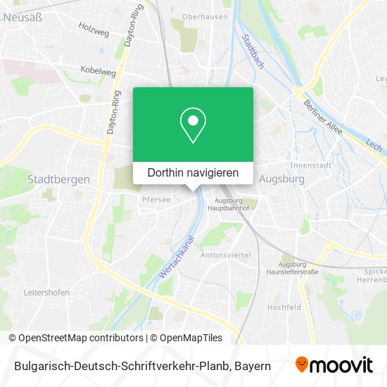 Bulgarisch-Deutsch-Schriftverkehr-Planb Karte