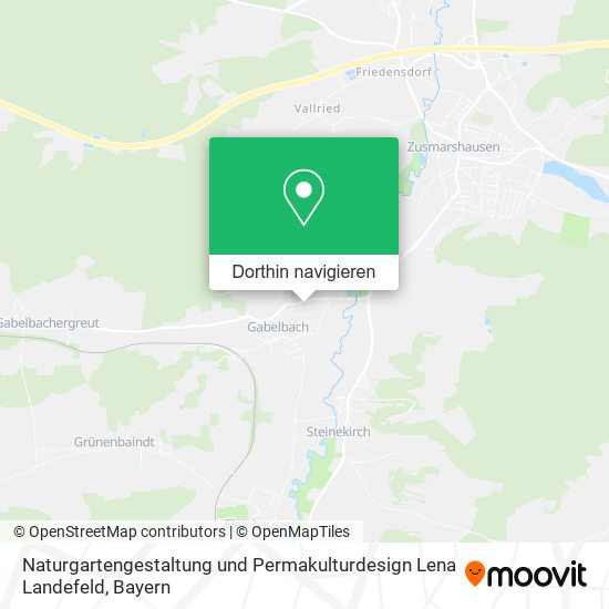 Naturgartengestaltung und Permakulturdesign Lena Landefeld Karte