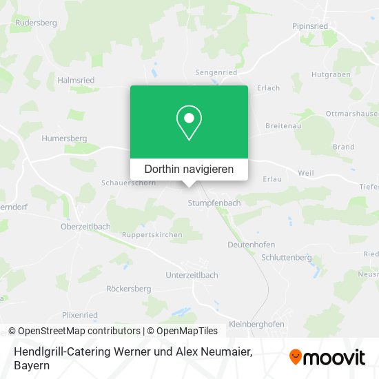 Hendlgrill-Catering Werner und Alex Neumaier Karte