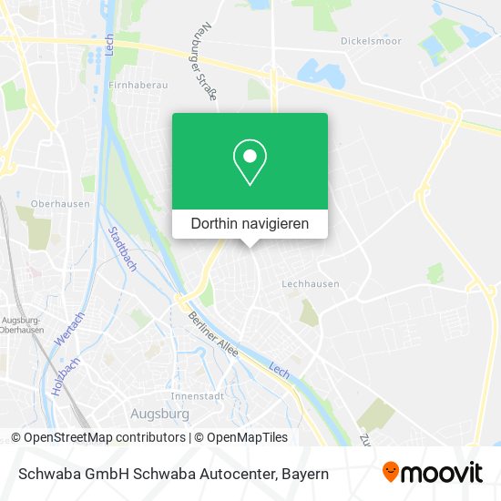 Schwaba GmbH Schwaba Autocenter Karte