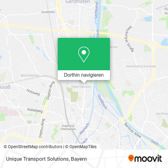 Unique Transport Solutions Karte