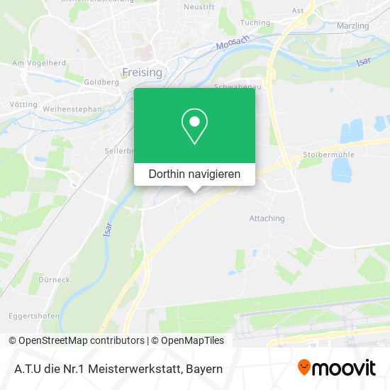 A.T.U die Nr.1 Meisterwerkstatt Karte
