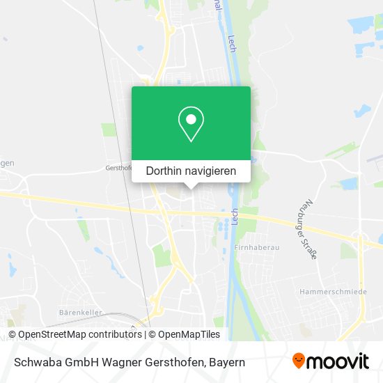 Schwaba GmbH Wagner Gersthofen Karte