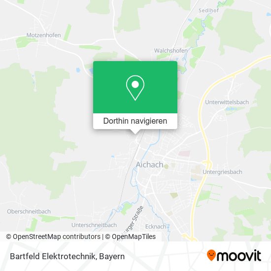 Bartfeld Elektrotechnik Karte
