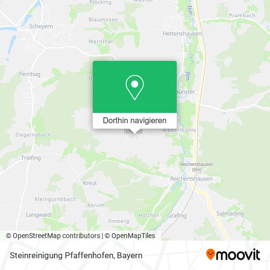 Steinreinigung Pfaffenhofen Karte