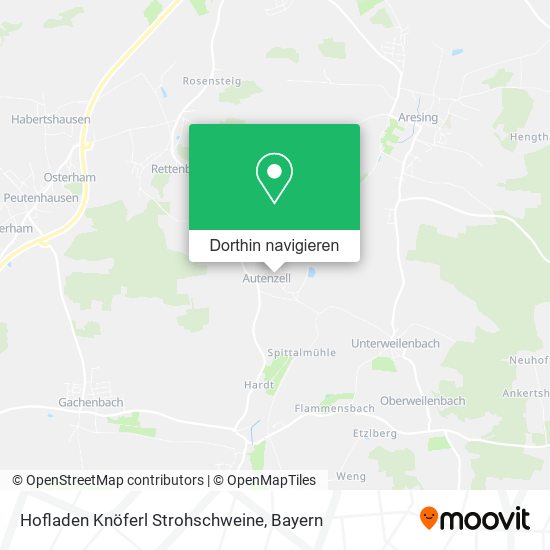 Hofladen Knöferl Strohschweine Karte