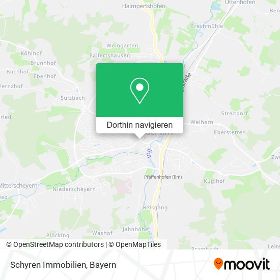 Schyren Immobilien Karte