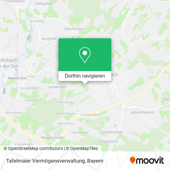 Tafelmaier Vermögensverwaltung Karte