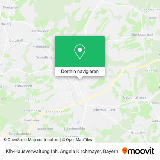 Kih-Hausverwaltung Inh. Angela Kirchmayer Karte