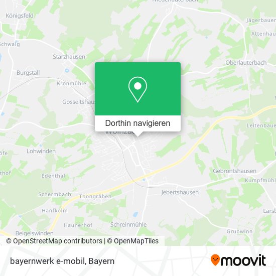 bayernwerk e-mobil Karte