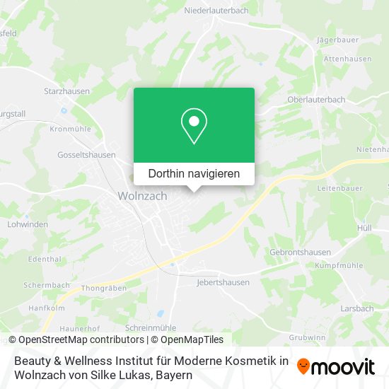 Beauty & Wellness Institut für Moderne Kosmetik in Wolnzach von Silke Lukas Karte