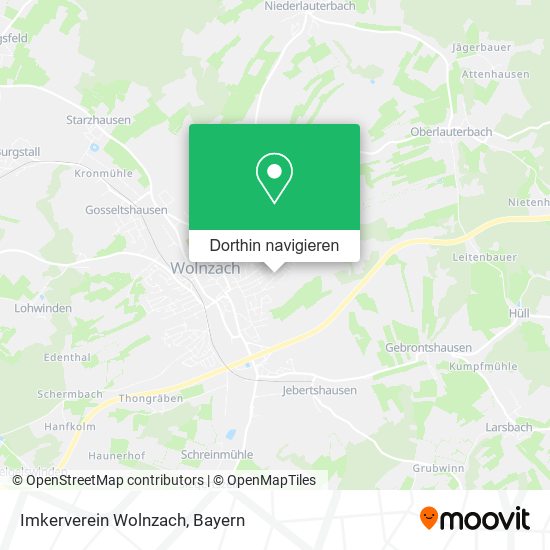 Imkerverein Wolnzach Karte