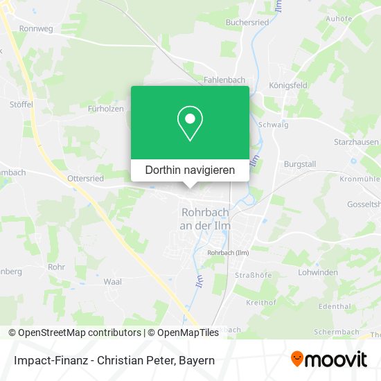 Impact-Finanz - Christian Peter Karte