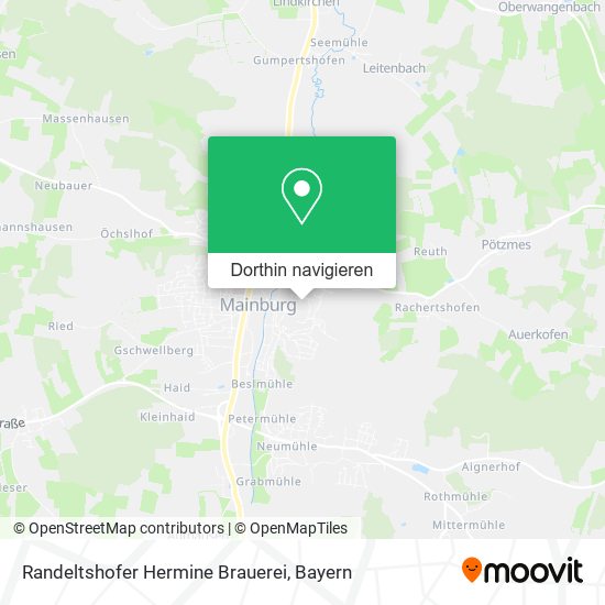 Randeltshofer Hermine Brauerei Karte
