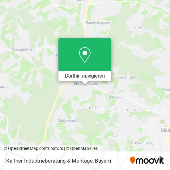 Kaltner Industrieberatung & Montage Karte