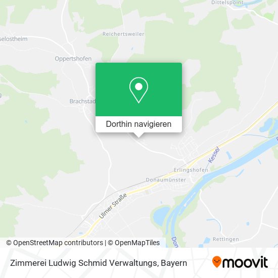 Zimmerei Ludwig Schmid Verwaltungs Karte