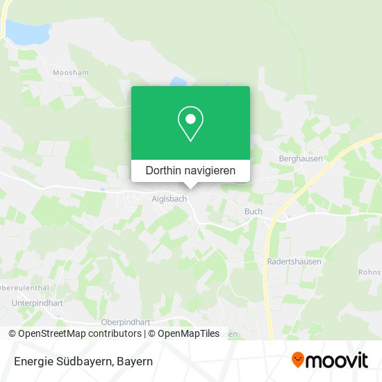 Energie Südbayern Karte