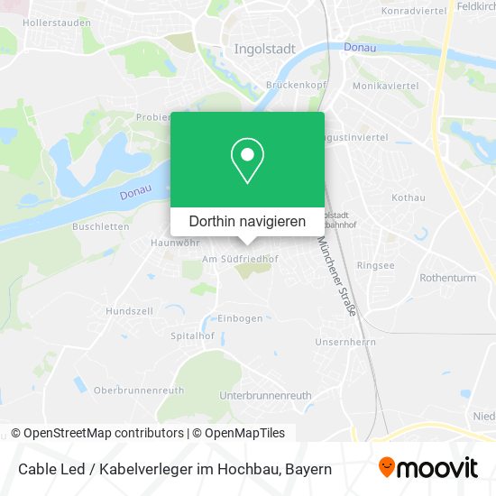 Cable Led / Kabelverleger im Hochbau Karte