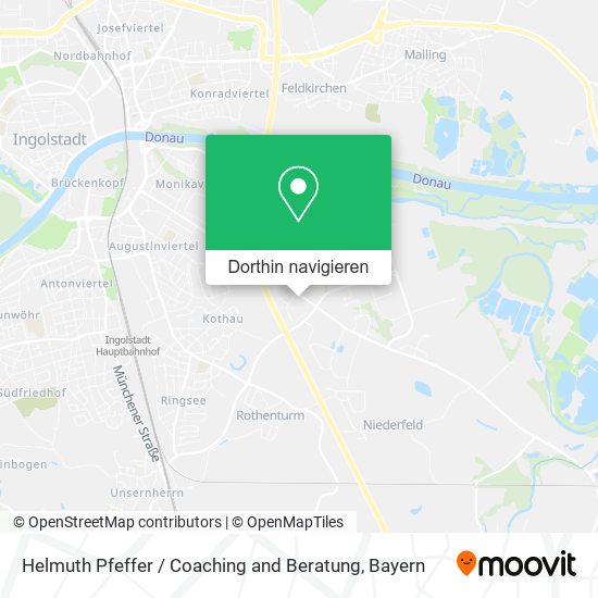 Helmuth Pfeffer / Coaching and Beratung Karte