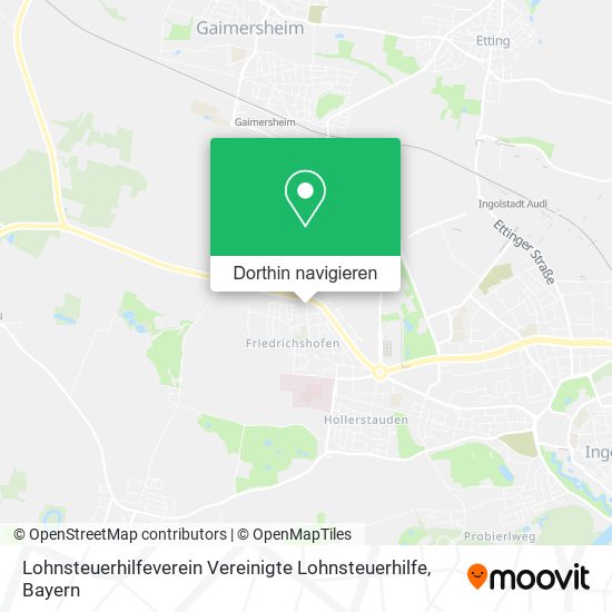 Lohnsteuerhilfeverein Vereinigte Lohnsteuerhilfe Karte