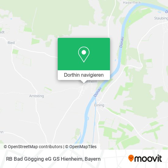 RB Bad Gögging eG GS Hienheim Karte